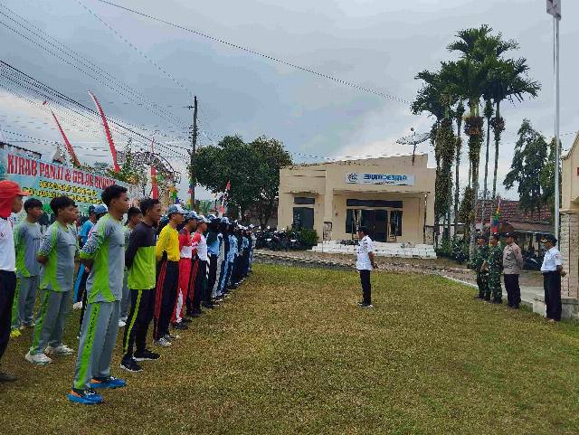 PEMBUKAAN PELATIHAN PASKIBRA KECAMATAN SUKOHARJO